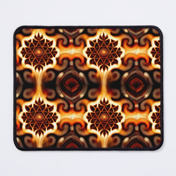 Item preview, Fire fractal Mandala pattern designed and sold by StoneyPhenix.