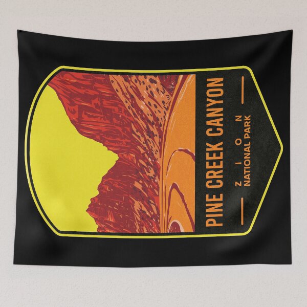 Item preview, Pine Creek Canyon Zion National Park designed and sold by JordanHolmes.