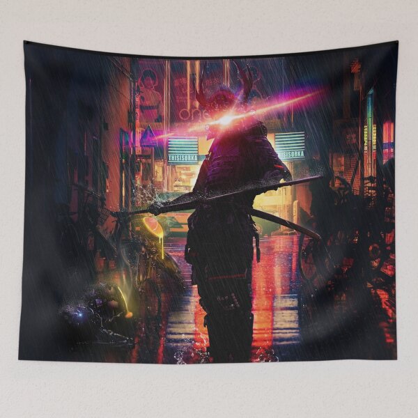 Item preview, Samurai silhouette designed and sold by brendanre.