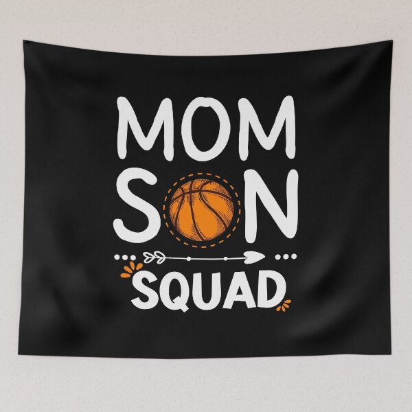 Item preview, Mom Son Squad Basketball Family Matching Birthday Gifts designed and sold by Sasikharn.