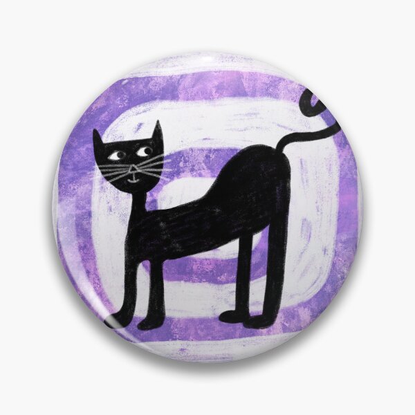 Item preview, Black Cat On a Mat designed and sold by ElisaPiron.