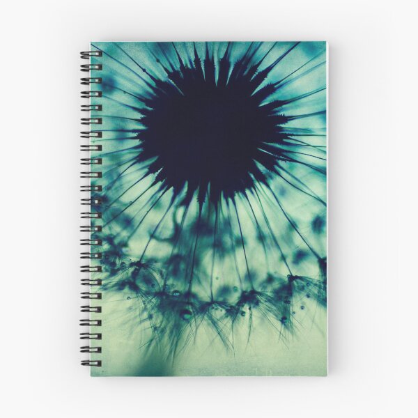 Item preview, dandelion flower - turquoise blue floral photography by Ingrid Beddoes designed and sold by Ingrid Beddoes Photography.