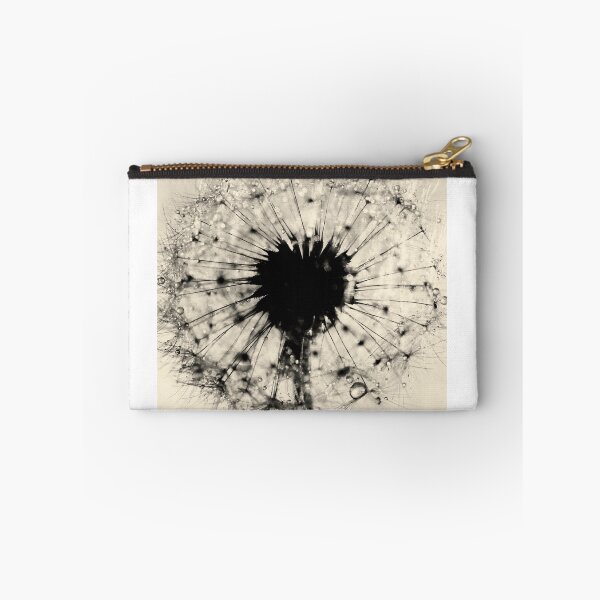 Item preview, Flower photography - Dandelion - silver floral print designed and sold by Ingrid Beddoes Photography.