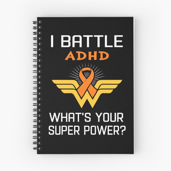 Item preview, I Battle ADHD What's Your Super Power Support ADHD Warrior Gifts designed and sold by Sabfit.