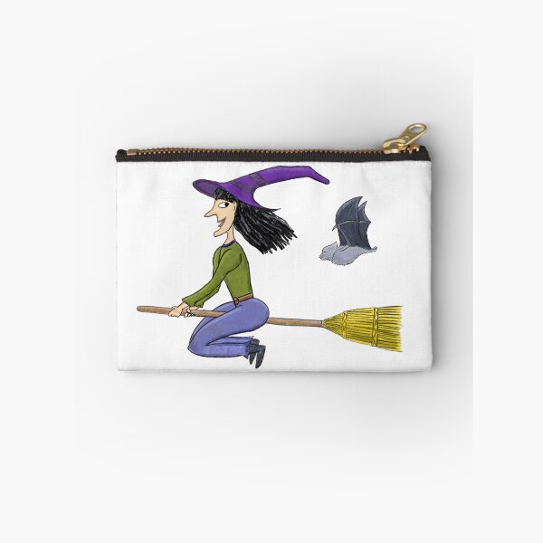 Item preview, A flying witch with a bat designed and sold by ElisaPiron.