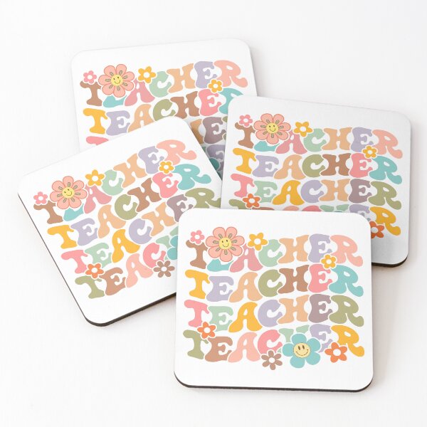 Item preview, Floral Teacher / Retro, Groovy Teacher Life designed and sold by kubilayilhan.