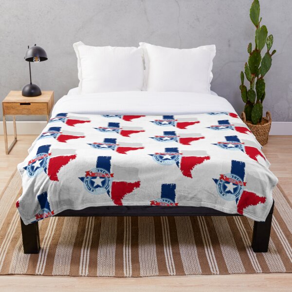Aperçu de l'œuvre New Texas Republic Rouge Blanc Bleu Délavé créée et vendue par New Texas Republic.