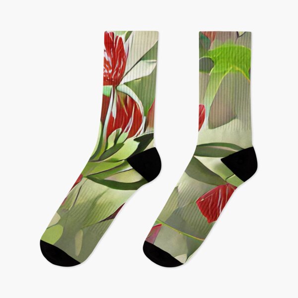 Item preview, mid-century floral original art designed and sold by Surrealarts727.