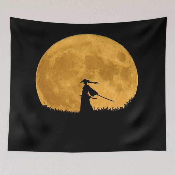 Item preview, Samurai silhouette designed and sold by brendanre.
