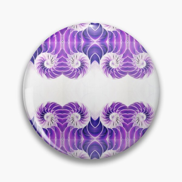 Item preview, nautilus shell cross section symmetry spiral Fibonacci sequence half slice natural pattern structure growth golden ratio (nautilus pompilius) seashell  designed and sold by cheekylorns.
