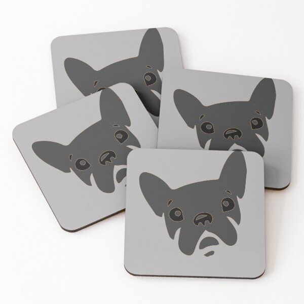 Item preview, funny gray dog ​​face designed and sold by hamzablk.