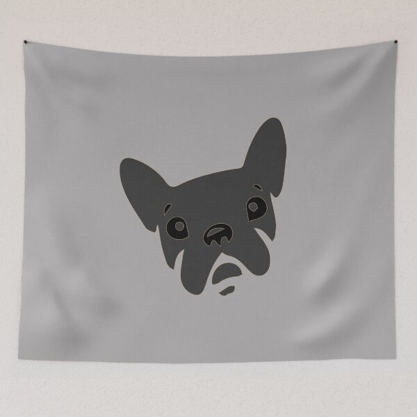 Item preview, funny gray dog face designed and sold by hamzablk.
