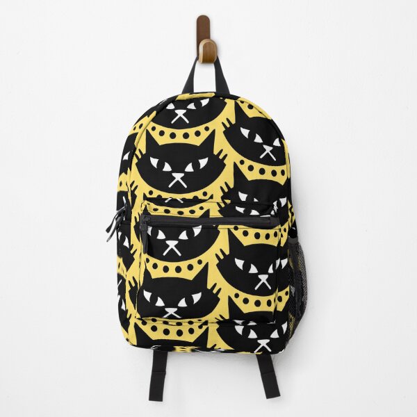 Item preview, Mid Century Modern Cat Pattern 334 Black and Yellow designed and sold by tonymagnerart.
