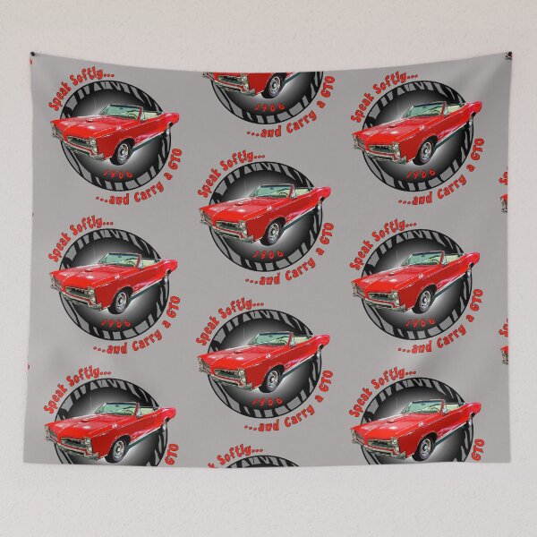 Item preview, 1966 Pontiac GTO Montero Red designed and sold by AutoArtAddict.