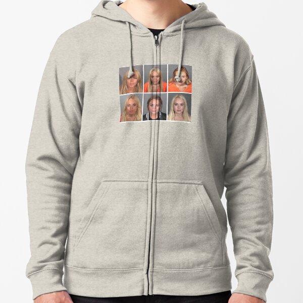 Lindsay lohan outlet mugshot hoodie