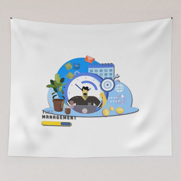 Item preview, Time management, time, management, motivation, work, funny, business, office, inspiration, quote, productivity, job, success, love, designed and sold by SUNDigital123.