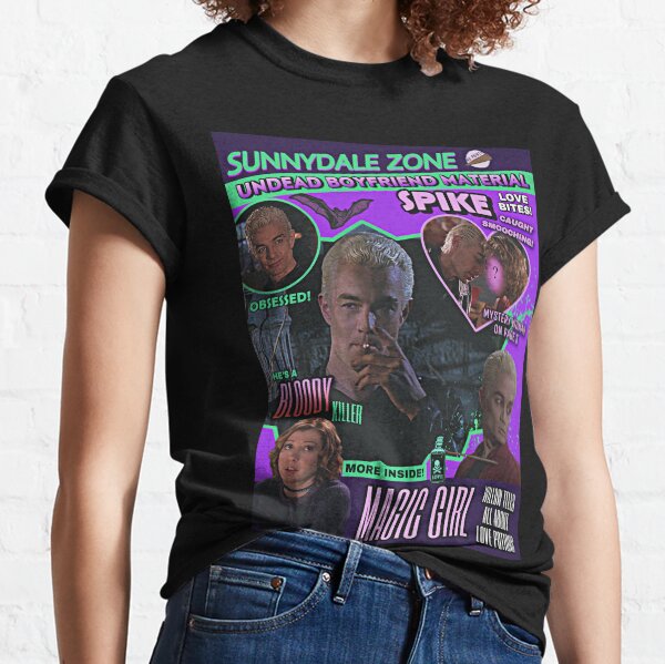 Buffy The Vampire Slayer Fan Magazine - Spike Classic T-Shirt