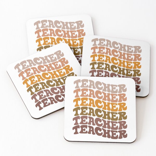Item preview, Wavy Teacher / Retro, Fall Colors designed and sold by kubilayilhan.