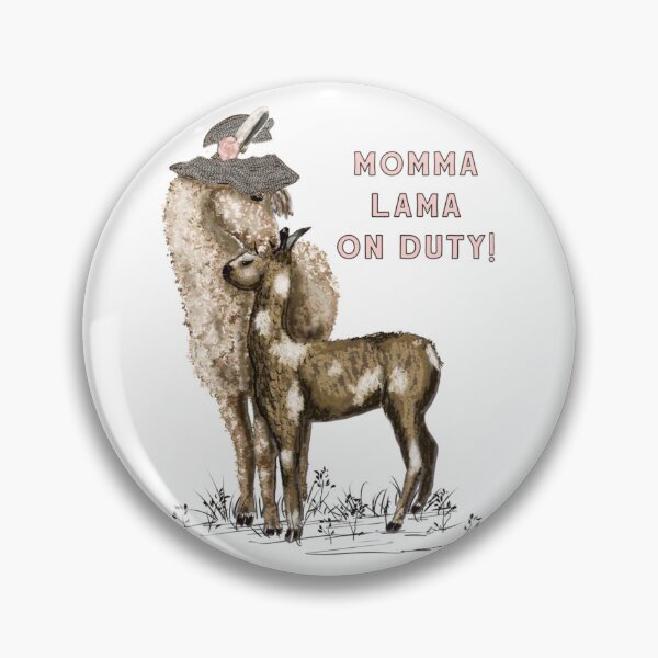 Item preview, Momma Lama on Duty! designed and sold by Salzanos.