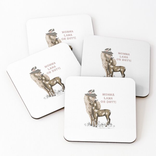 Item preview, Momma Lama on Duty! designed and sold by Salzanos.
