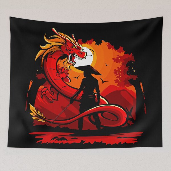 Item preview, Samurai silhouette designed and sold by brendanre.