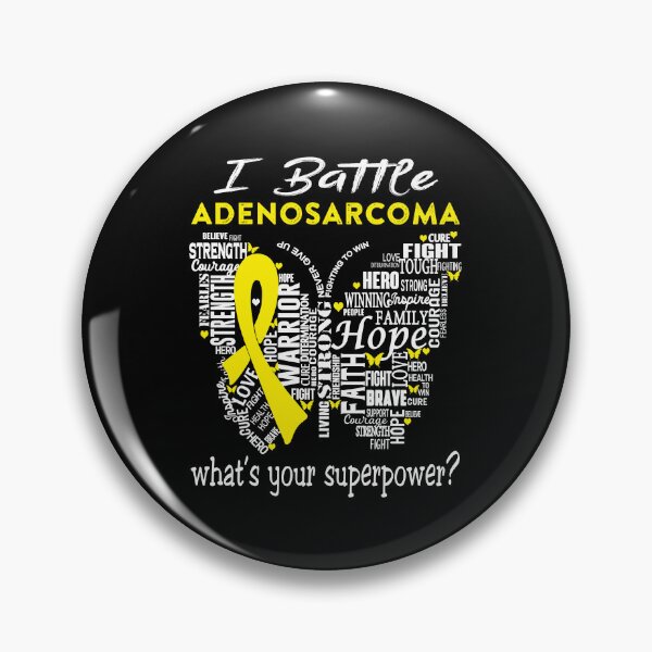 Item preview, Adenosarcoma Warrior - I Battle Adenosarcoma What is your Superpower? designed and sold by KirstybShop.