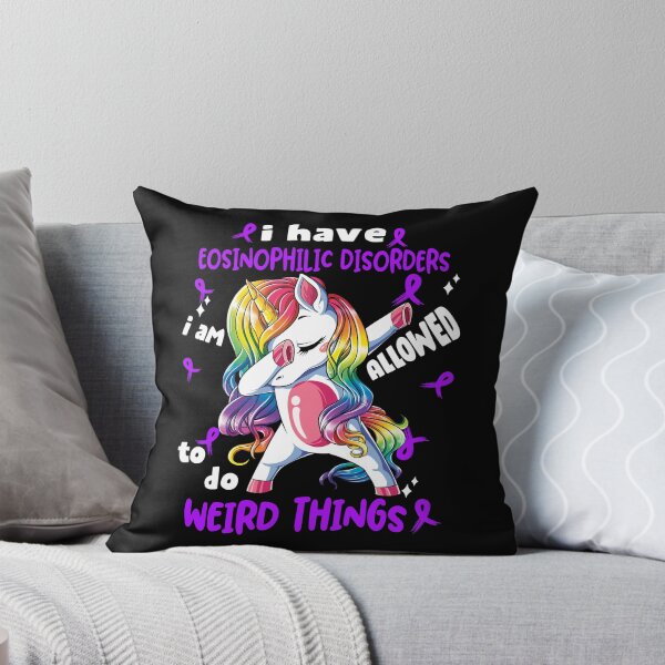 Item preview, Eosinophilic Disorders Awareness Funny I have Eosinophilic Disorders i'm allowed to do Weird Things! designed and sold by JanetShop809.