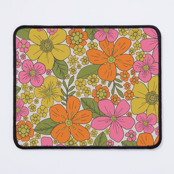Item preview, Groovy 1960s Floral Flower Power designed and sold by somecallmebeth.