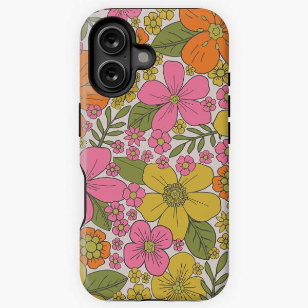 Item preview, Groovy 1960s Floral Flower Power designed and sold by somecallmebeth.