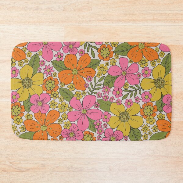 Item preview, Groovy 1960s Floral Flower Power designed and sold by somecallmebeth.