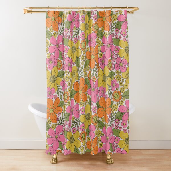 Item preview, Groovy 1960s Floral Flower Power designed and sold by somecallmebeth.