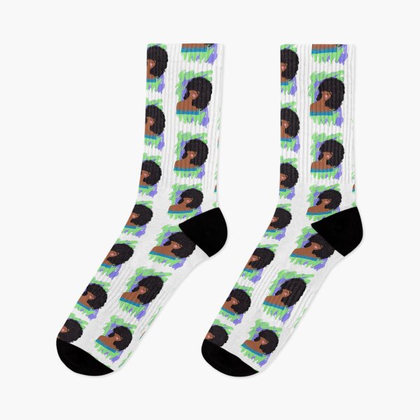 Item preview, Curly Hair Black Girl Curls and Kinks for Days designed and sold by blackartmatters.