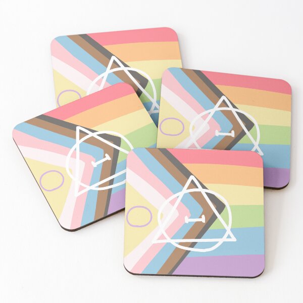 Item preview, LGBTQIA+ Progress therian otherkin thelta-delta designed and sold by Lunar-OwO-Angel.