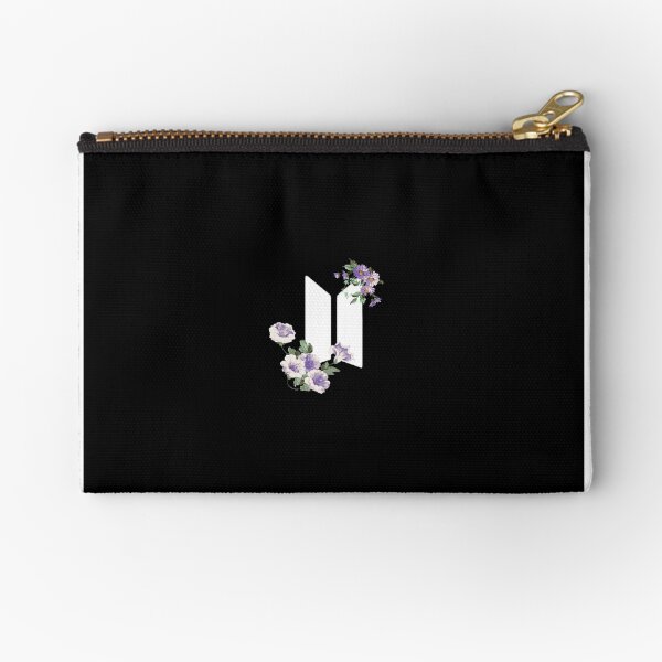 bts floral (logo) Zipper Pouch