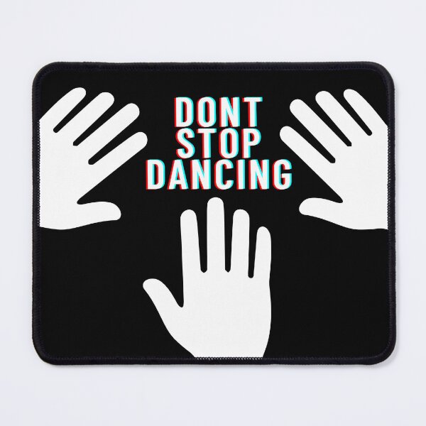 Item preview, Dont stop dancing black and white designed and sold by SiinVerguenza.