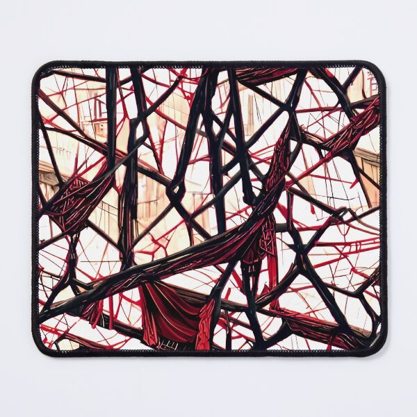 Item preview, 3D red wire labyrinth designed and sold by PinterPattern.