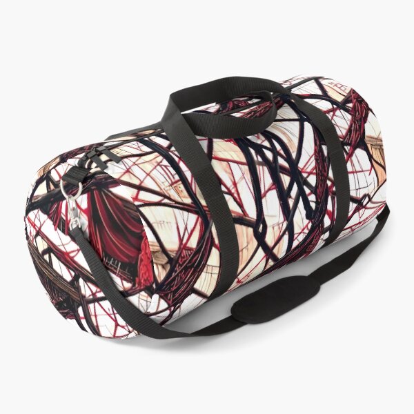 Item preview, Laberinto de alambre rojo 3D designed and sold by PinterPattern.