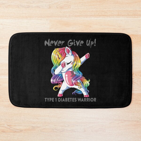 Item preview, Type 1 Diabetes Warrior - Never Give Up! - Support Type 1 Diabetes Warrior Gifts designed and sold by whlrcheryl.