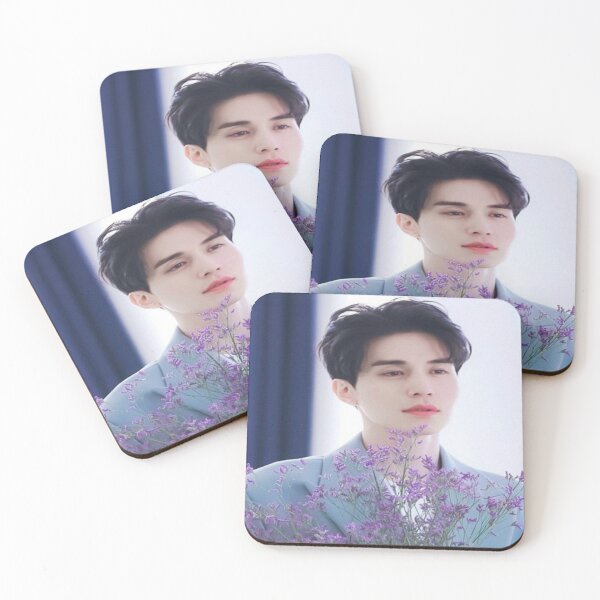 Item preview, lee doon wook with purple flowers designed and sold by maryetaa.