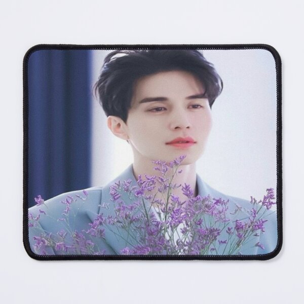 Item preview, lee doon wook with purple flowers designed and sold by maryetaa.