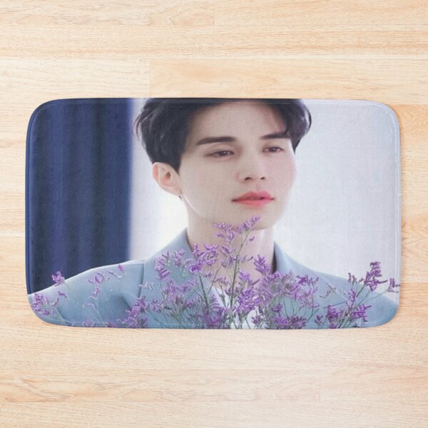 Item preview, lee doon wook with purple flowers designed and sold by maryetaa.