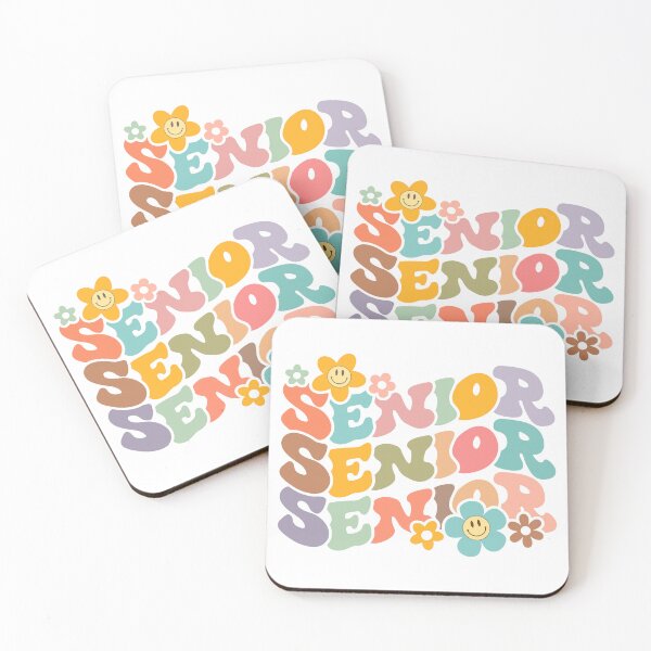 Item preview, Retro Floral Senior / Groovy Back to school designed and sold by kubilayilhan.