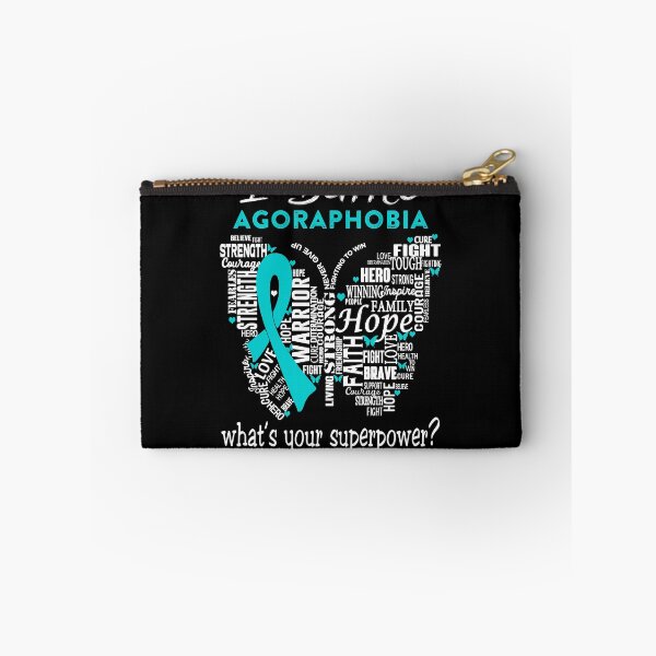 Item preview, Agoraphobia Warrior - I Battle Agoraphobia What is your Superpower? designed and sold by KirstybShop.