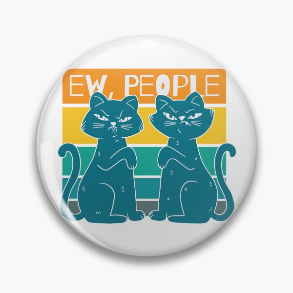 Item preview, Angry Cats "Ew People" designed and sold by Rob-Son.