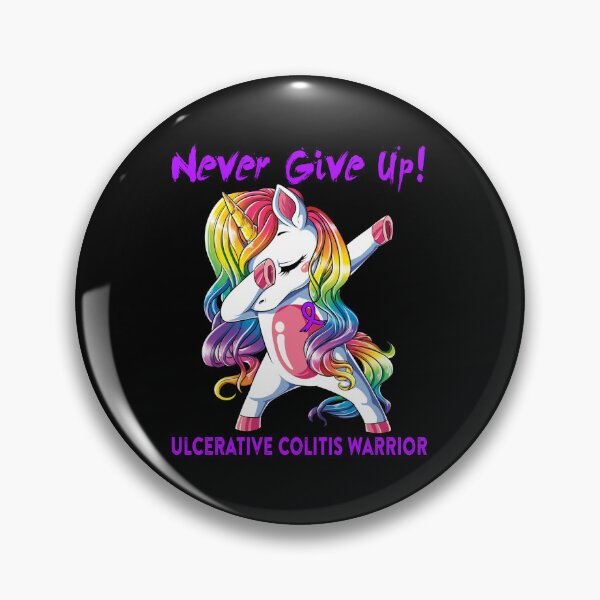 Item preview, Ulcerative Colitis Warrior - Never Give Up! - Support Ulcerative Colitis Warrior Gifts designed and sold by whlrcheryl.