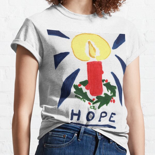 Holiday Hope Candle Classic T-Shirt