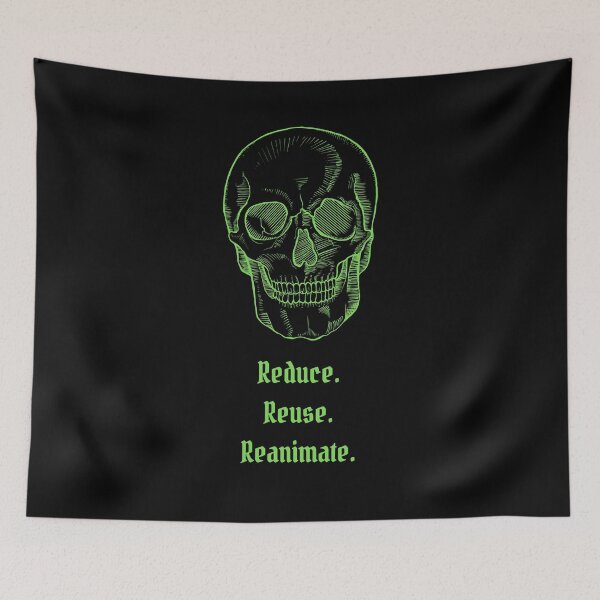 Item preview, Necromancy: Reduce. Reuse. Reanimate. (Green) designed and sold by RockNRole.
