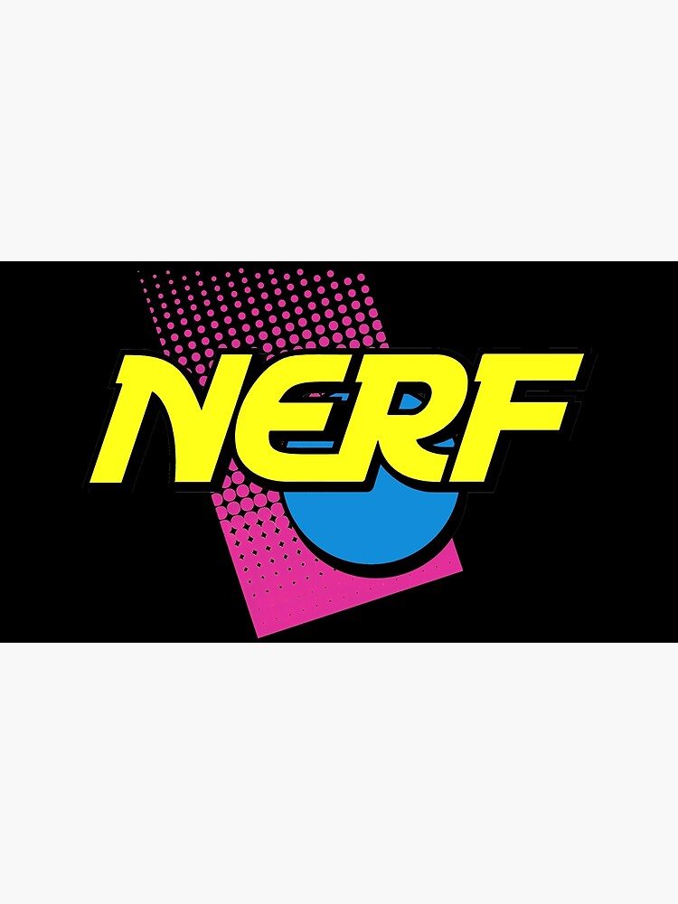 Nerf Logo 90s Neon Greeting Card for Sale by 90sLoveLove