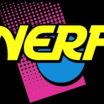 Nerf Logo 90s Neon Greeting Card for Sale by 90sLoveLove