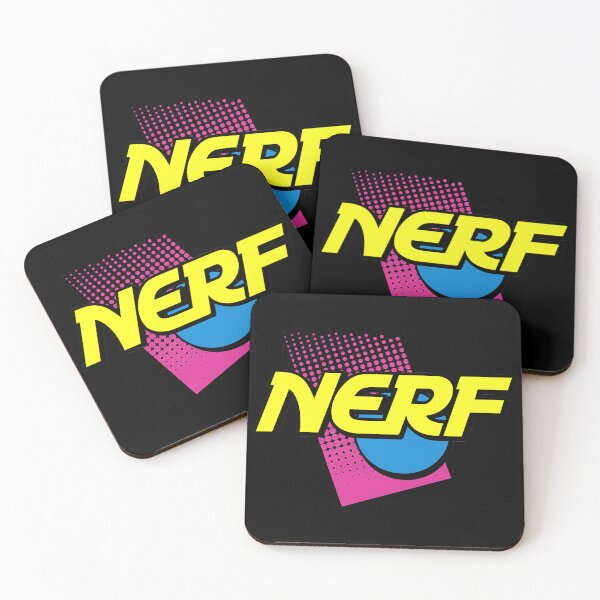 Item preview, Nerf Logo 90s Neon designed and sold by 90sLoveLove.